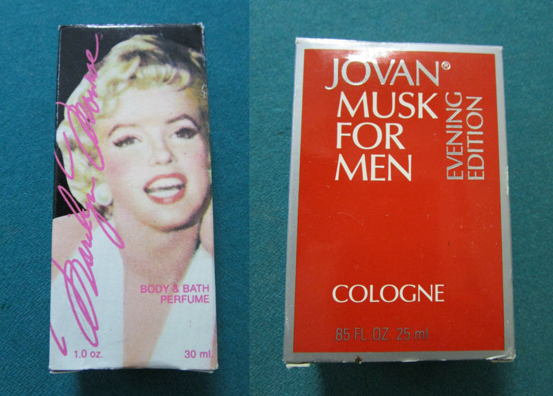 Perfume Jovan Musk For Men - Body And Bath Cologne Marilyn Monroe New Pick1