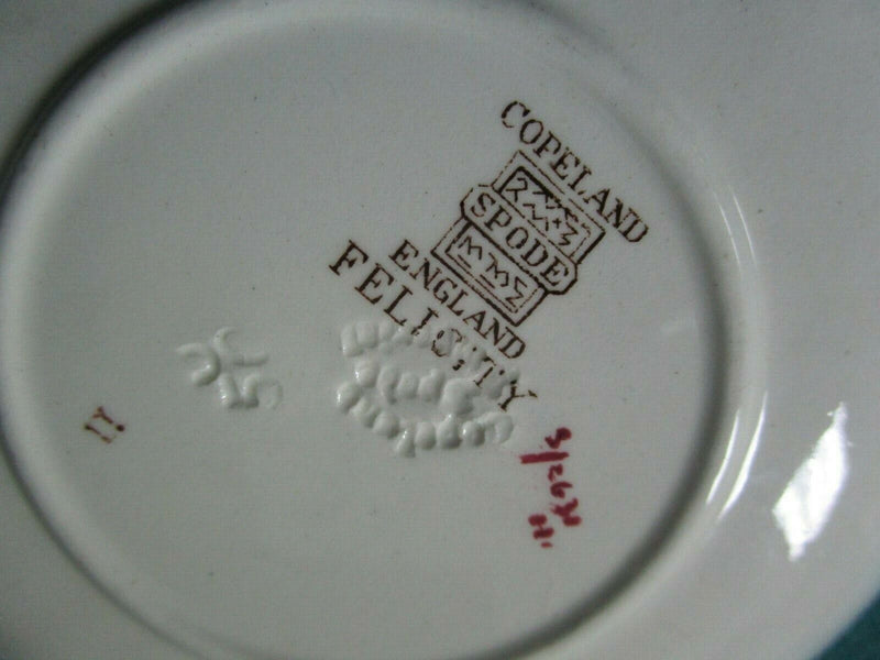Coffee Cup Saucer F.Winkle /Pheasant -Copeland Spode- Royal Staffordshire Pick1^