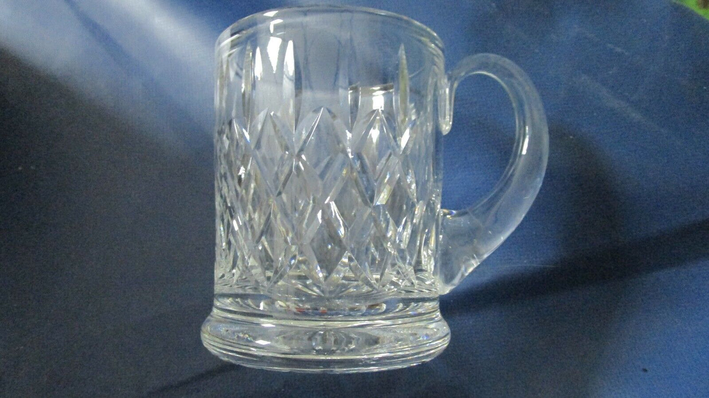 THOMAS WEBB BRITISH CRYSTAL MUG NEW IN BOX