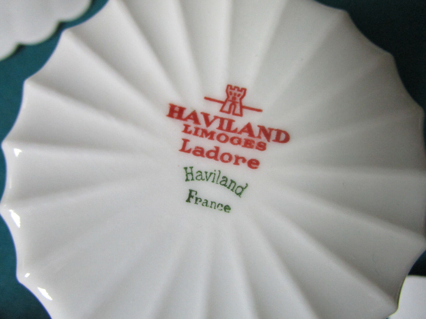 TRIO SETTING HAVILAND LIMOGES LADORE PATTERN IN ORIG BOX