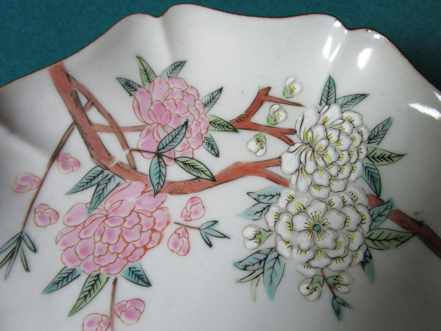 VINTAGE JAPANESE HANDPAINTED PLATE 6" ORIGINAL [80]