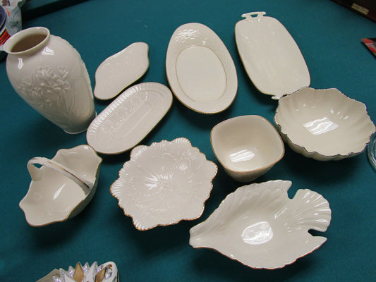 LENOX TRAYS, BOWLS, CANDY DISH - ivory PICK ONE ^^