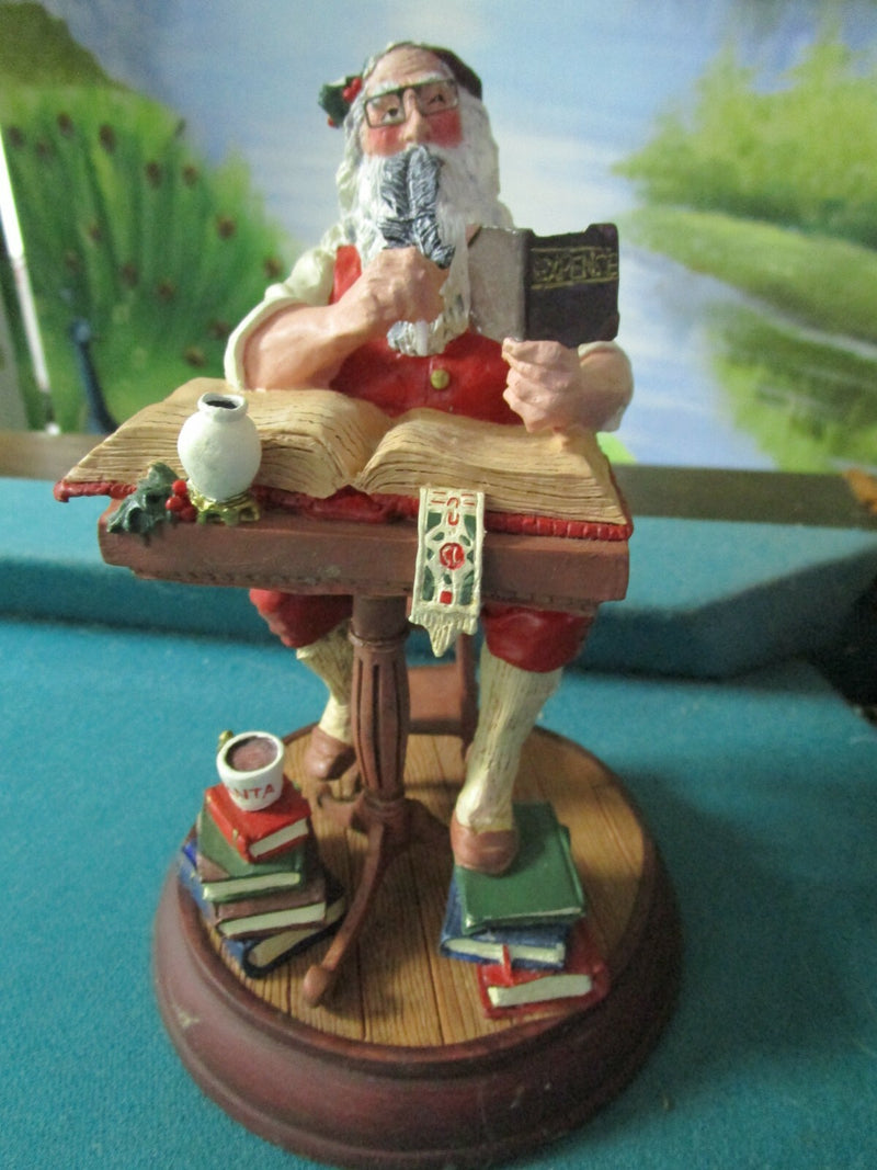 Norman Rockwell Figurine "Expense Book"  6" Danbury Mint