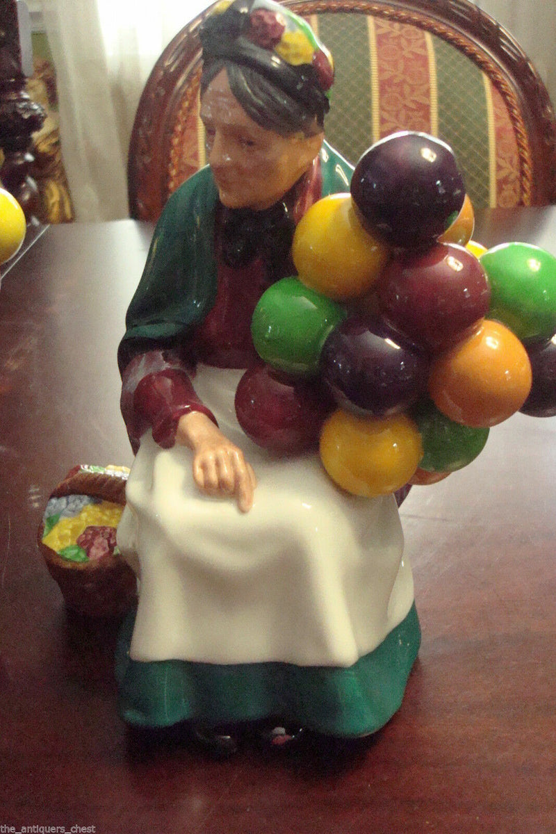 Royal Doulton FIGURINES Orange Lady, TUPPENCE A BAG, BALLOON SELLERS, PENNY PICK