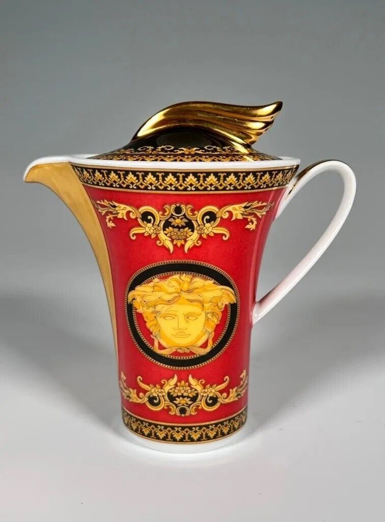 VERSACE FOR ROSENTHAL MEDUSA COFFEE SET 4 PIECES