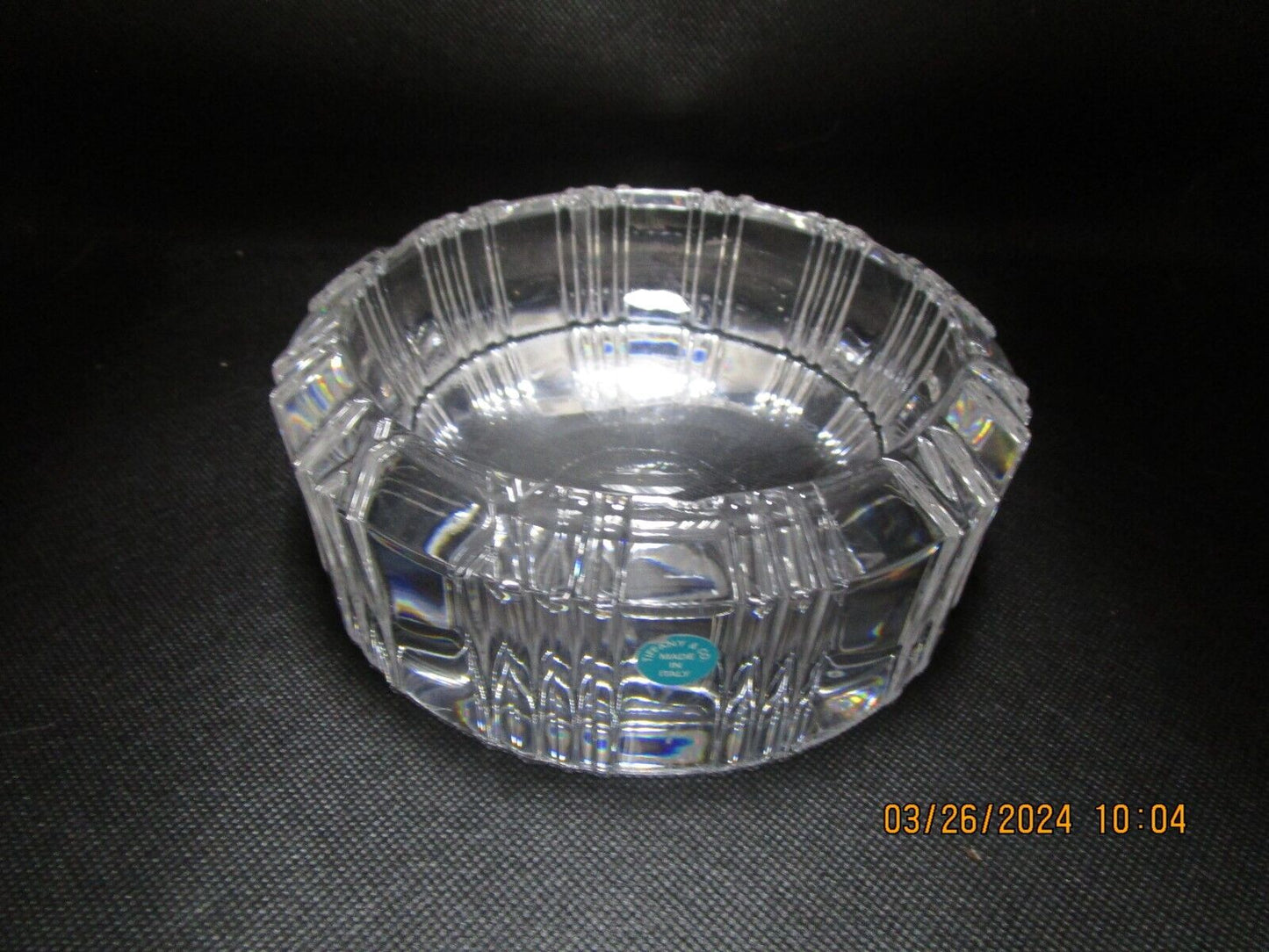 Tiffany Atlas ashtray