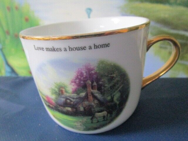 THOMAS KINKADE COFFEE CUP  "A PERFECT SUMMER DAY"