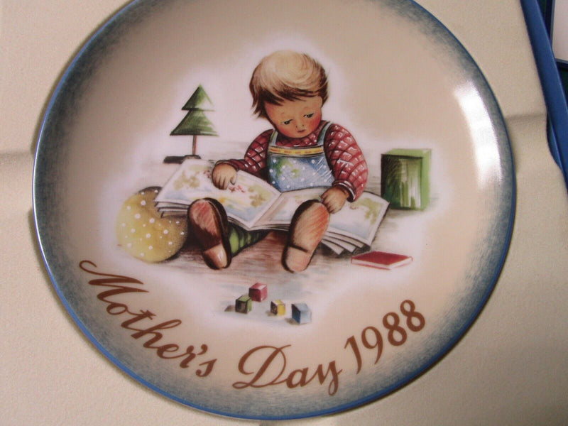 Goebel Bertha Hummel Mother’s Day Plates 1980/81/82/83/85/86/87/88/89 Newpick 1