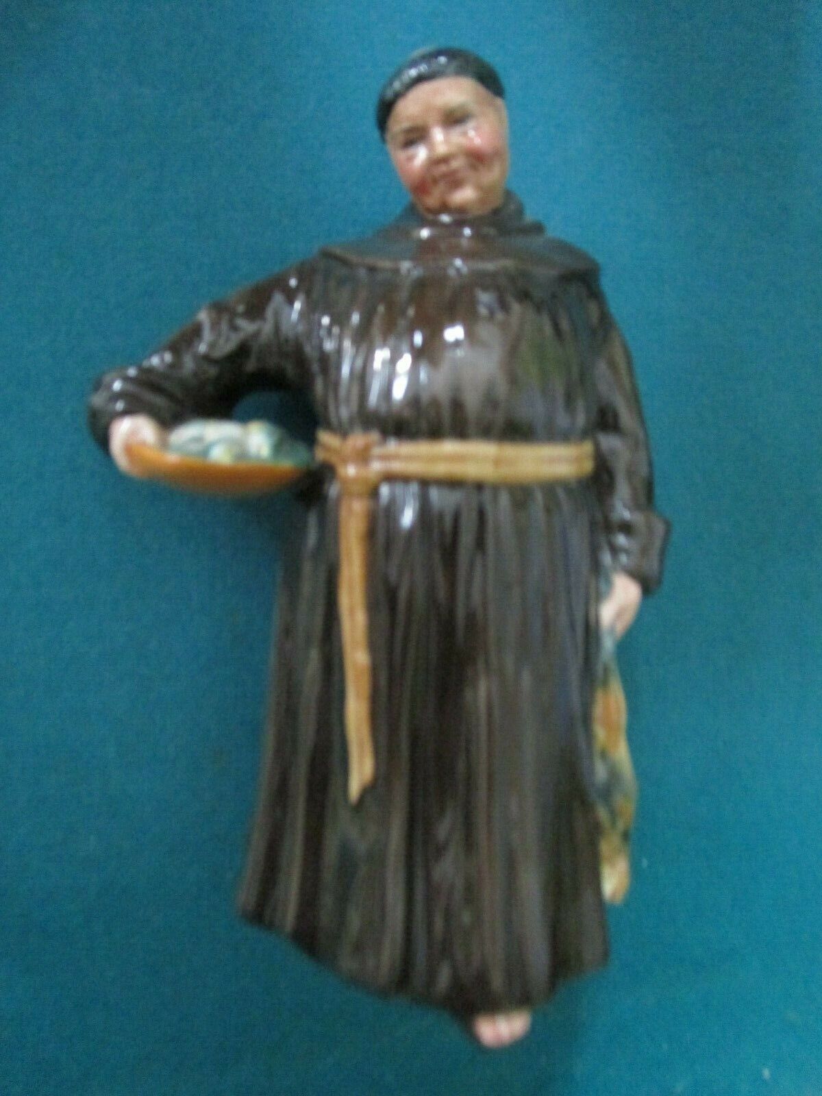 THE JOVIAL MONK ROYAL DOULTON FRIAR TUCK  FIGURINE HN 2144  1950s [CURIO9]