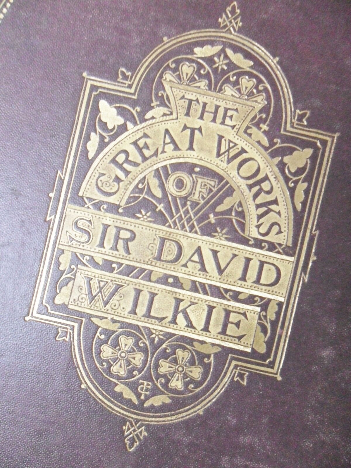 1868 leather bound "The Great Work of Sir David Wilkie" MEMOIRES