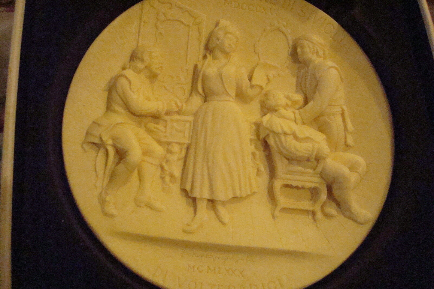 "Il Barbieri di Siviglia" 1980 collector Plate La Scala Opera Dante Volteradicci