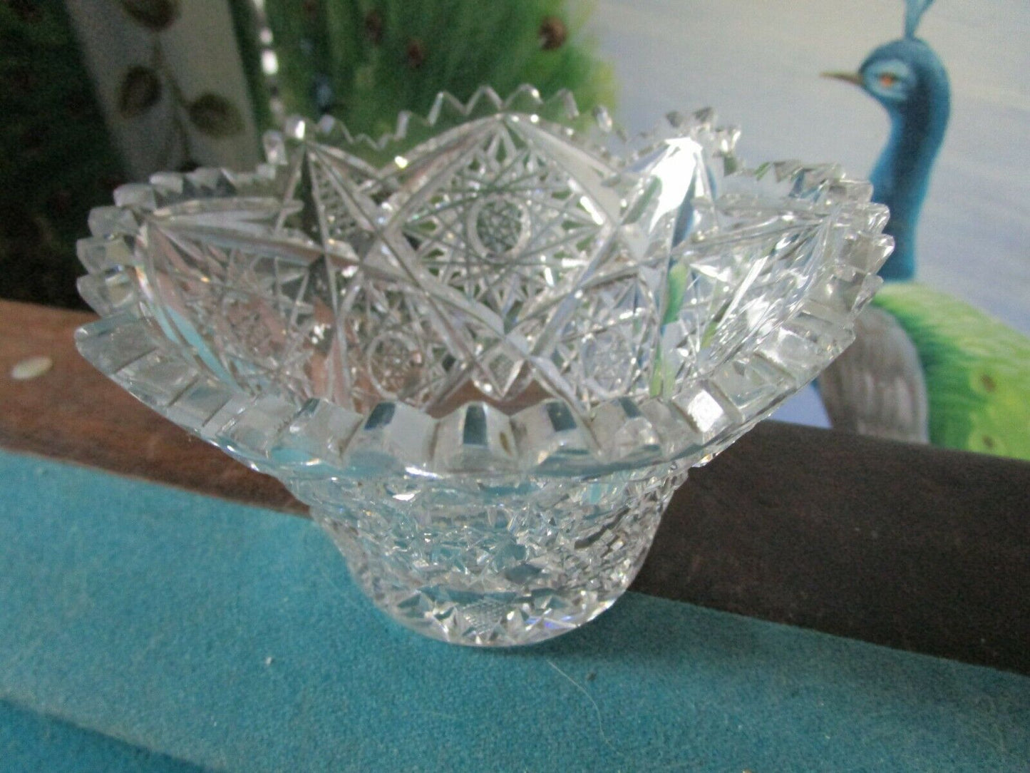 AMERICAN BRILLIANT PERIOD NAPPY DISH, CANDY DISH VASE PICK 1