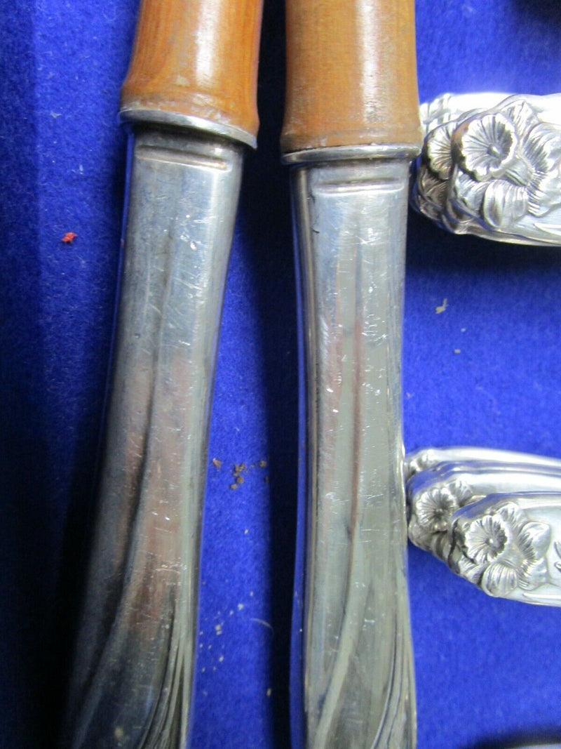 Daffodil By 1847 Rogers / International - Silverplate 81 PCS  LIGHTLY USED