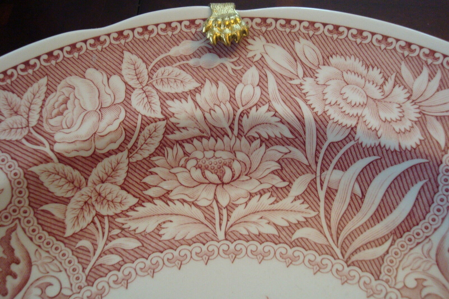 THE SPODE ARCHIVE COLLECTION Collector plate Georgian Series, "Floral" pattern