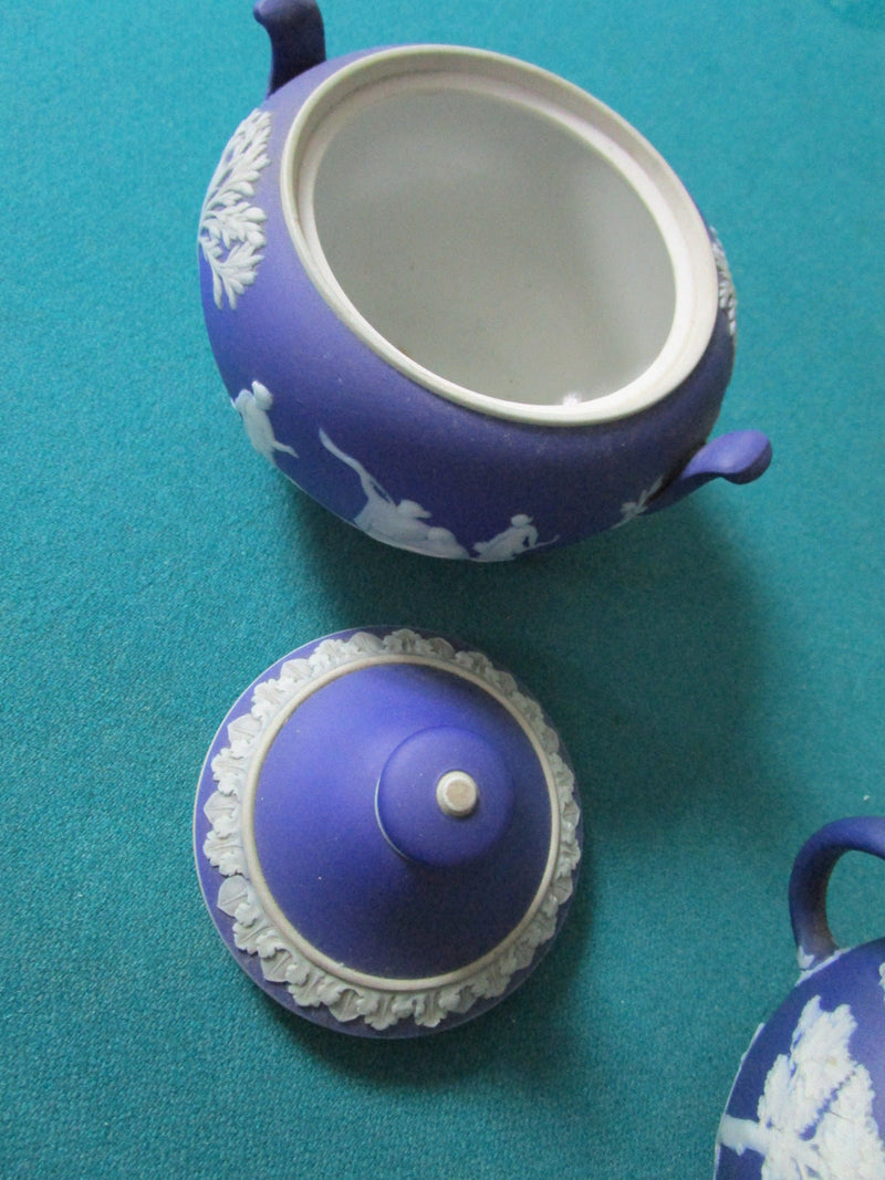 “Wedgwood” Antique  2 Tea Set Pieces Creamer And Sugar