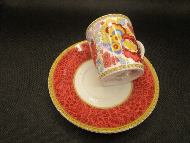 Valdrome Limoges France coffee cup and saucer [80b]