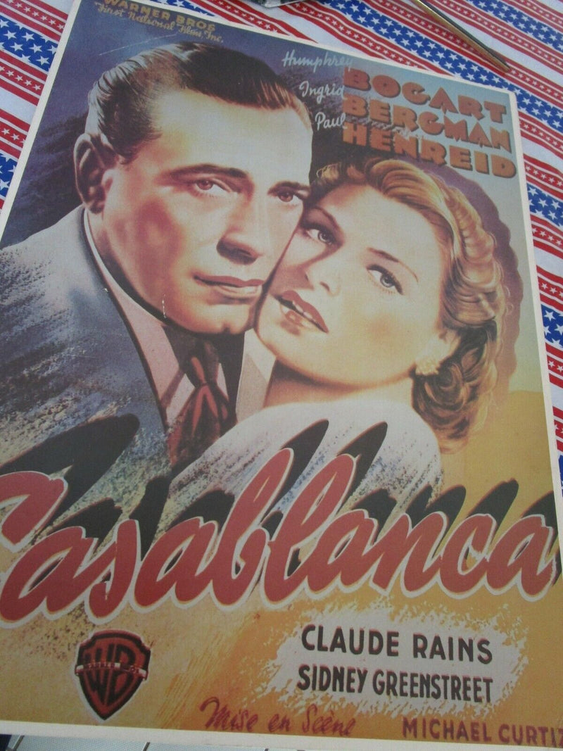 Humphrey Bogart Gordons Gin Advertising - Casablanca Print Pick 1