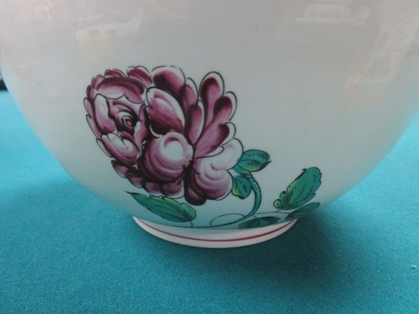 TIFFANY & CO. PORTUGAL BOWL STRASBOURG FLOWERS original