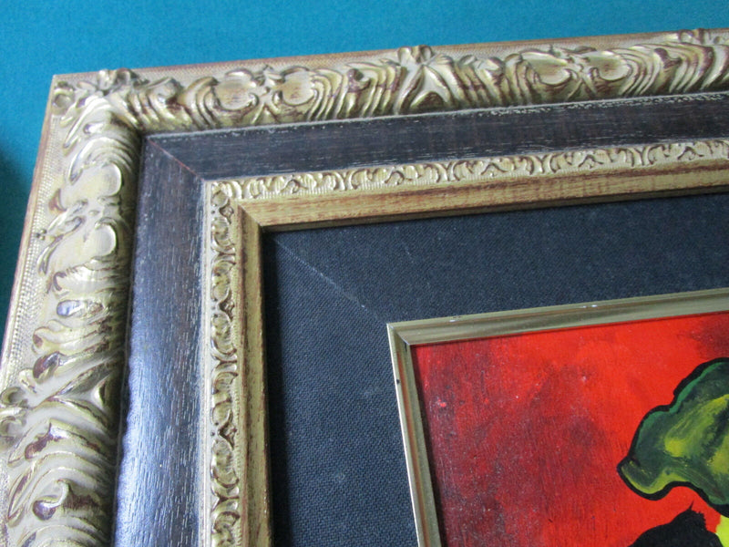 LINDA LEKINFF ORCHESTRA OIL ON BOARD SIGNED ORIGINAL