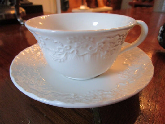 Wedgwood Cup And Saucer "Claire" Pattern For Ralph Lauren Original