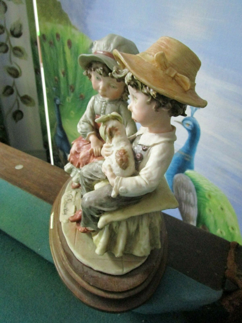 1980s SIGNED ARMANI CAPODIMONTE LOVE INSPIRATIONAL HAPPY BIRTHDAY PICK1