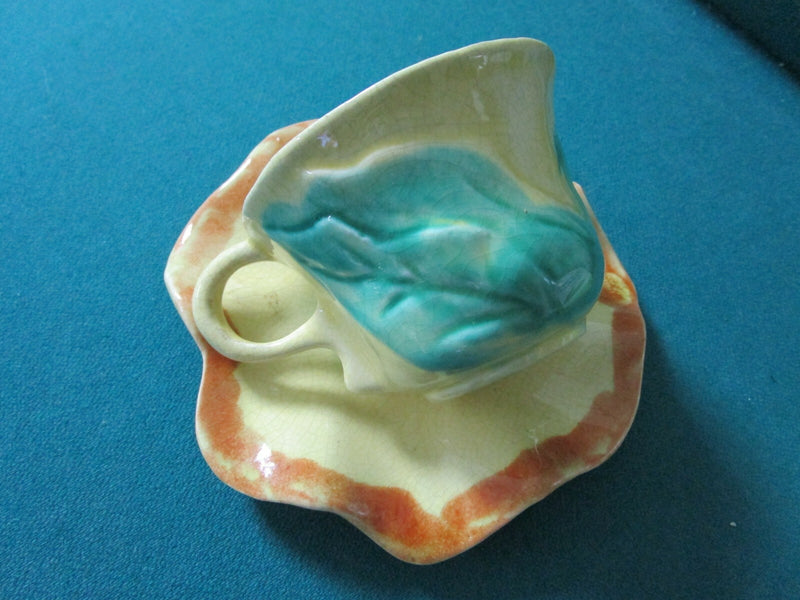 Lyden Arts California Majolica Cup Saucer Coffee [170K]