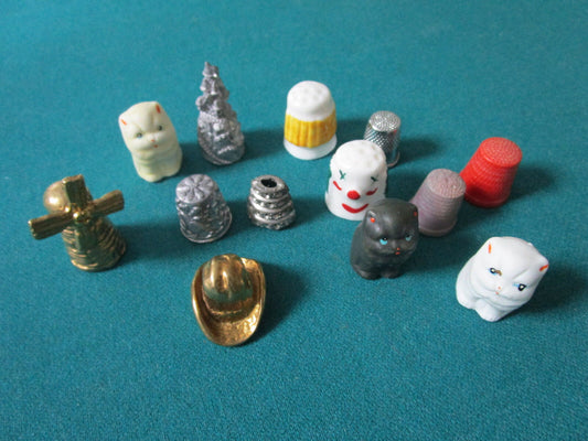 13 THIMBLE COLLECTION VINTAGE