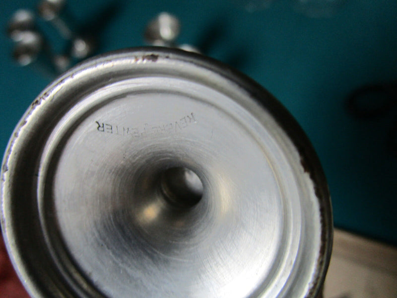 Revere Pewter Cordial Cups Shot Glasses Set of 6  RARE