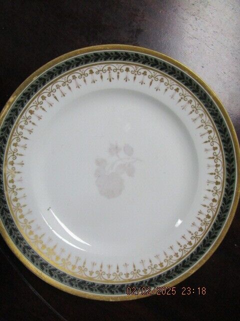 BIEDERMEIER GERMANY DINNER PLATE 9" ^^