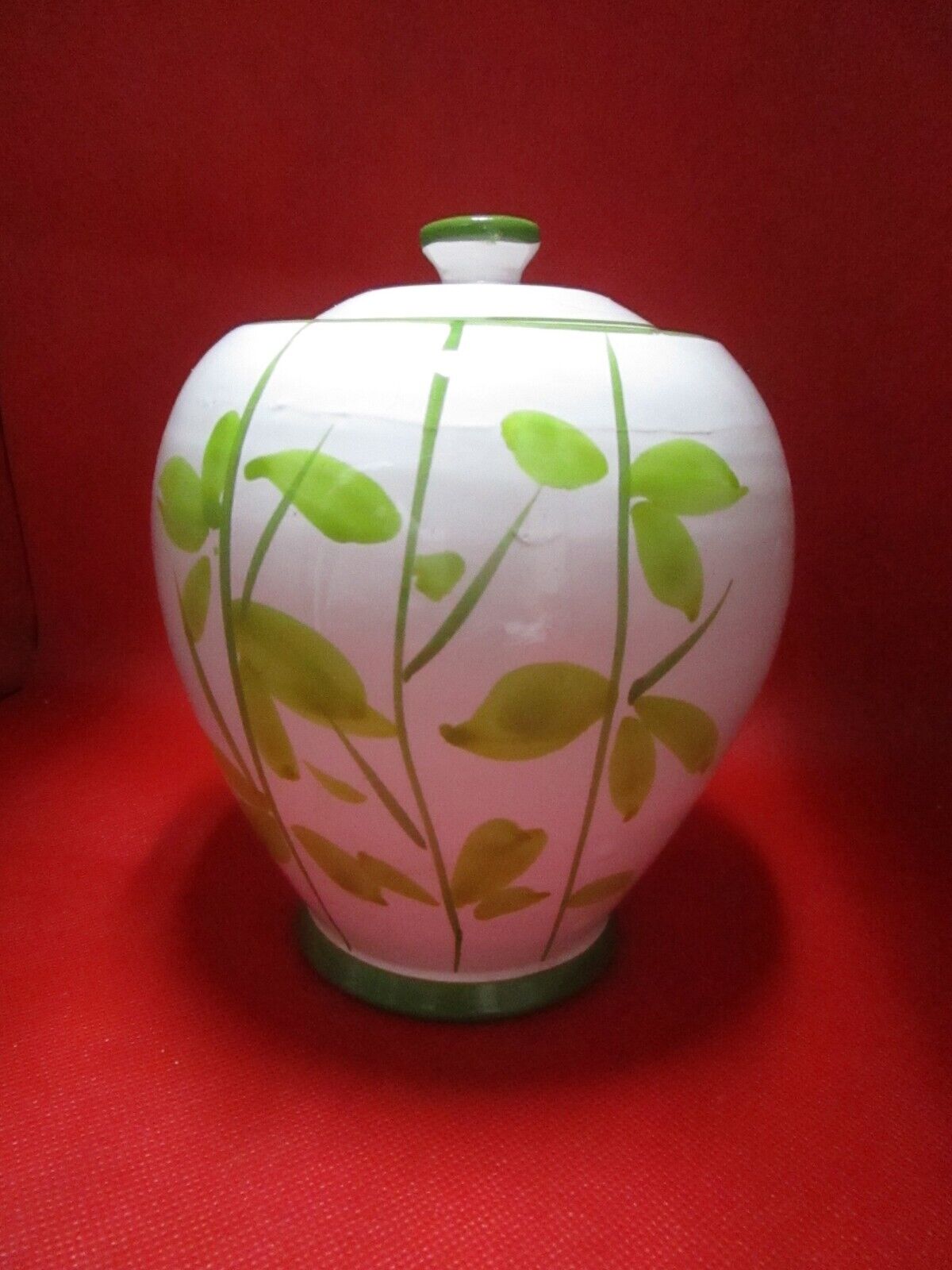 Rosenthal Netter cookie / tea jar floral 7"