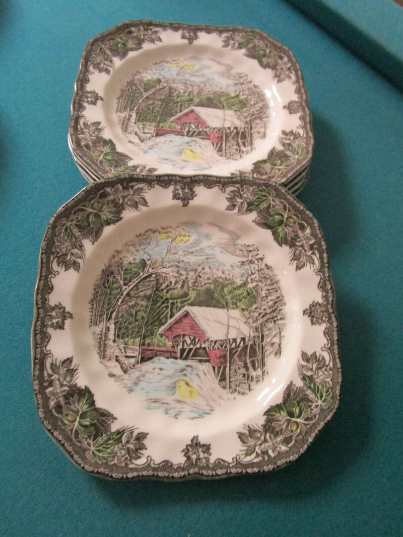 Johnson Bros The Friendly Village Tray, Bowl, Tureen, Plates, Cup Saucers Pick 1
