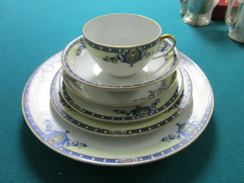 Victoria Schmidt Czechoslovakia China Plates Tureen  Cups Saucers pick1