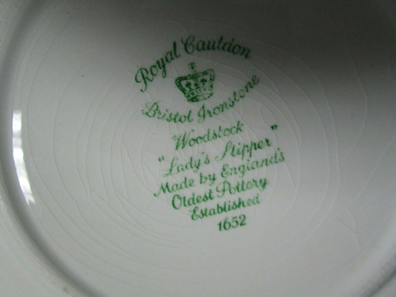 Royal Cauldon England 4 Dinner Plates Bristol Ironstone Woodstock Pick 1 Set