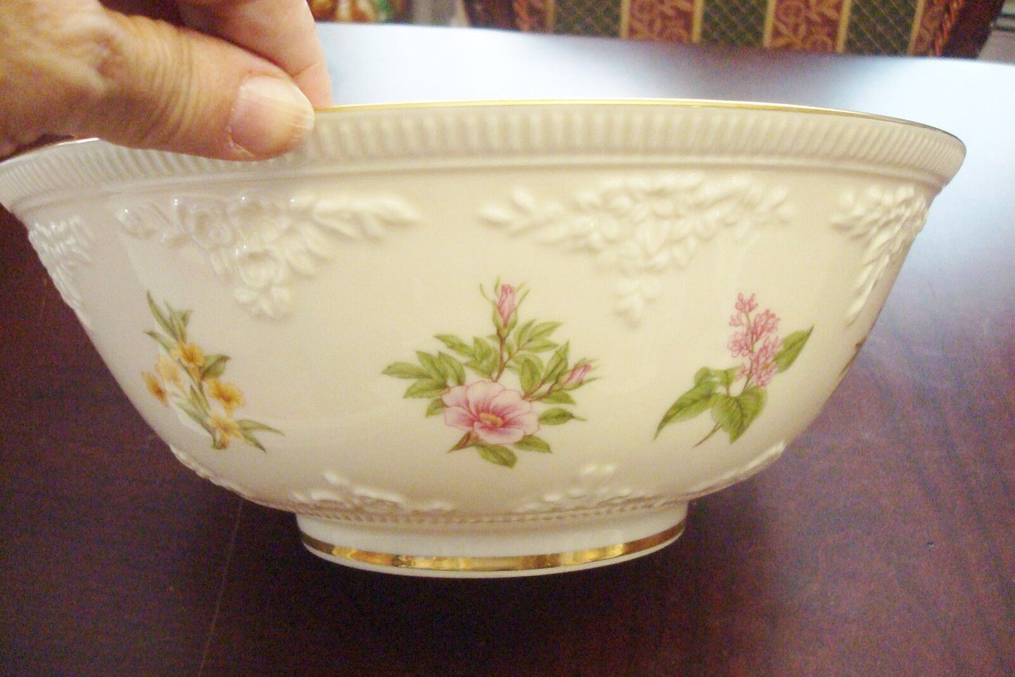 Vintage Lenox Fine China Bowl, "The Constitution Bowl", Limited Edition [a12]^^