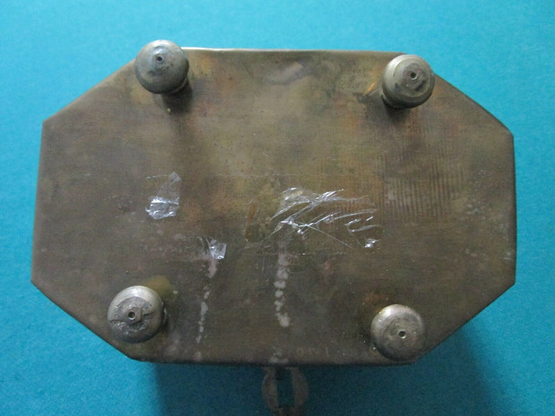 ANTIQUE CHINESE BRASS CRICKET BOX PICK 1