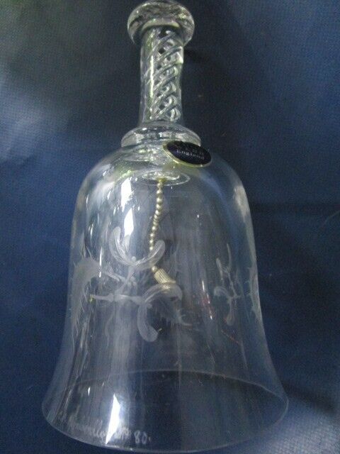 THOMAS WEBB ENGLAND CRYSTAL 1969 BELL