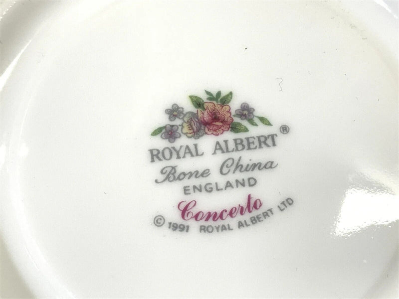 Royal Albert Concerto - Victoriana Rose  Porcelain Teacup & Saucer Pick 1 [80B]