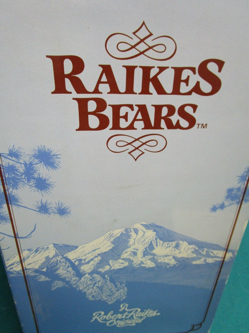 1990s  RAIKES BEARS ORIGINAL FROM ROBERT RAIKES DOLL BENJAMIN 16"  certs