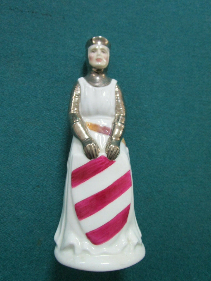 Francesca Art Stafordshire England Chess Pcs King Arthur, Lancelot & Guinevere