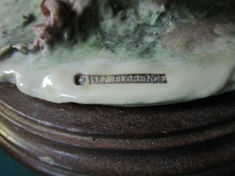 1980s SIGNED ARMANI CAPODIMONTE LOVE INSPIRATIONAL HAPPY BIRTHDAY PICK1