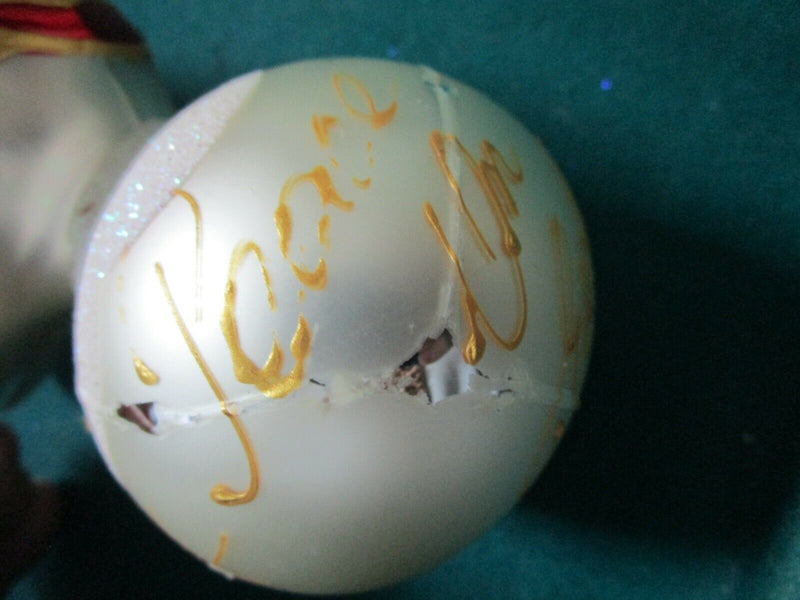 Radko Christmas Ornament Dove Peace On Earth 7 1/2"^^