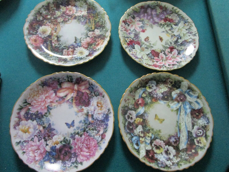 Lena Liu Collector Plates Floral Greetings Inspirational Pick 1 ^^