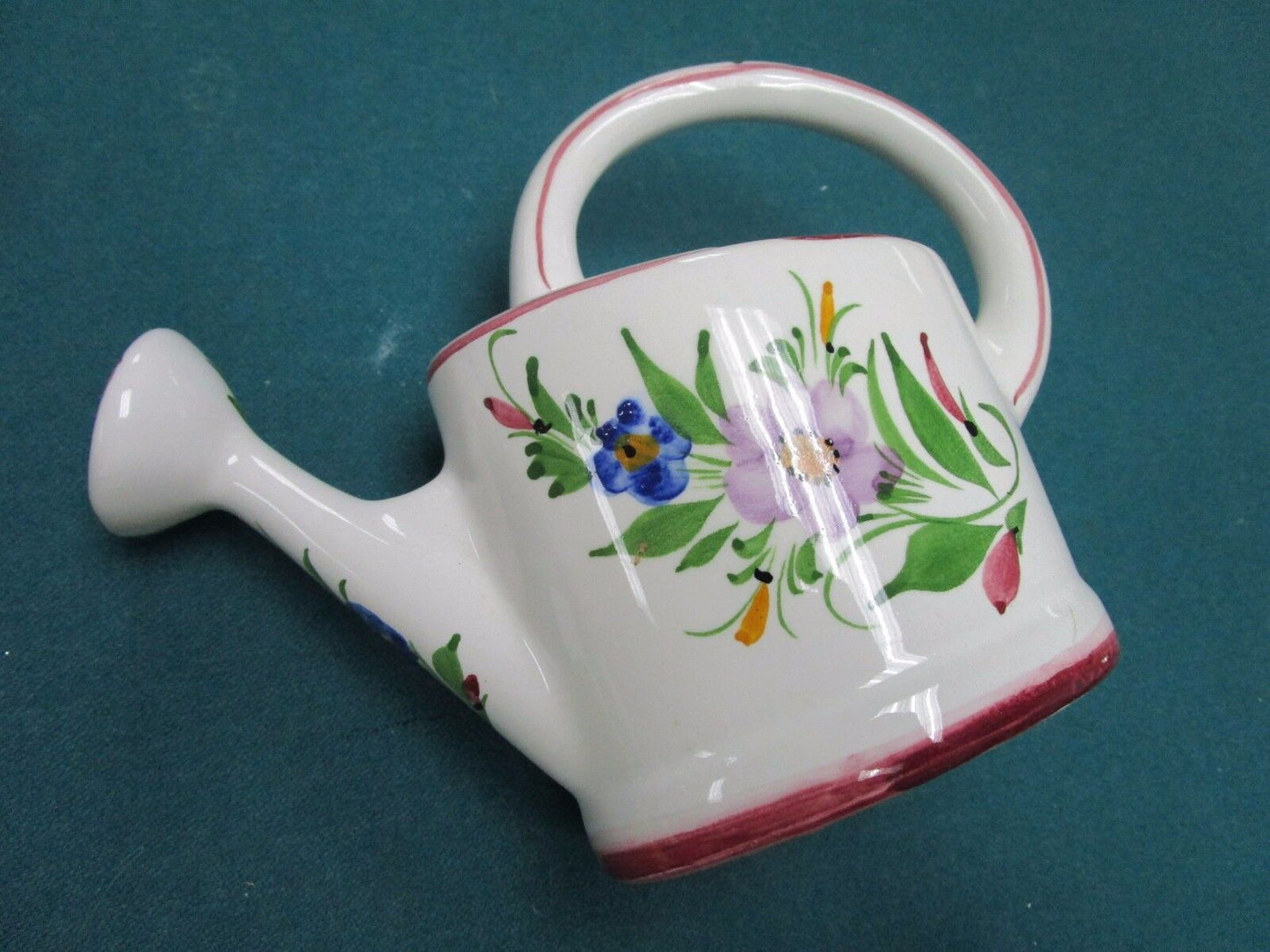 WATERING CAN MADE IN PORTUGAL, 7 X 8", HANDPAINTED, [*91]