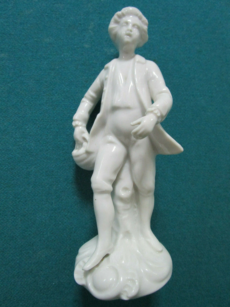 Grafenthal Germany Figurine Blanc De Chine 7" Boy