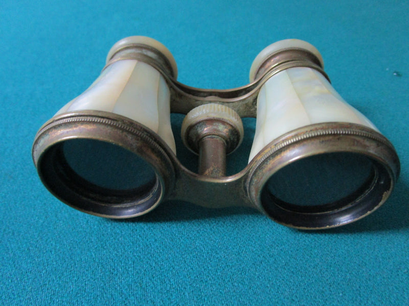 Antique French Lemaire Mother-Of-Pearl Opera Glasses c 1900s RARE
