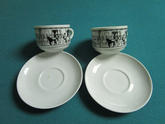 Mugs Brazil 2 X 3  5" Saucer [57BSKTFRONTRACK#4 [170i]