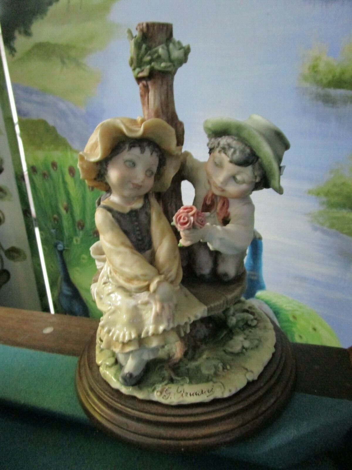 1980s SIGNED ARMANI CAPODIMONTE LOVE INSPIRATIONAL HAPPY BIRTHDAY PICK1