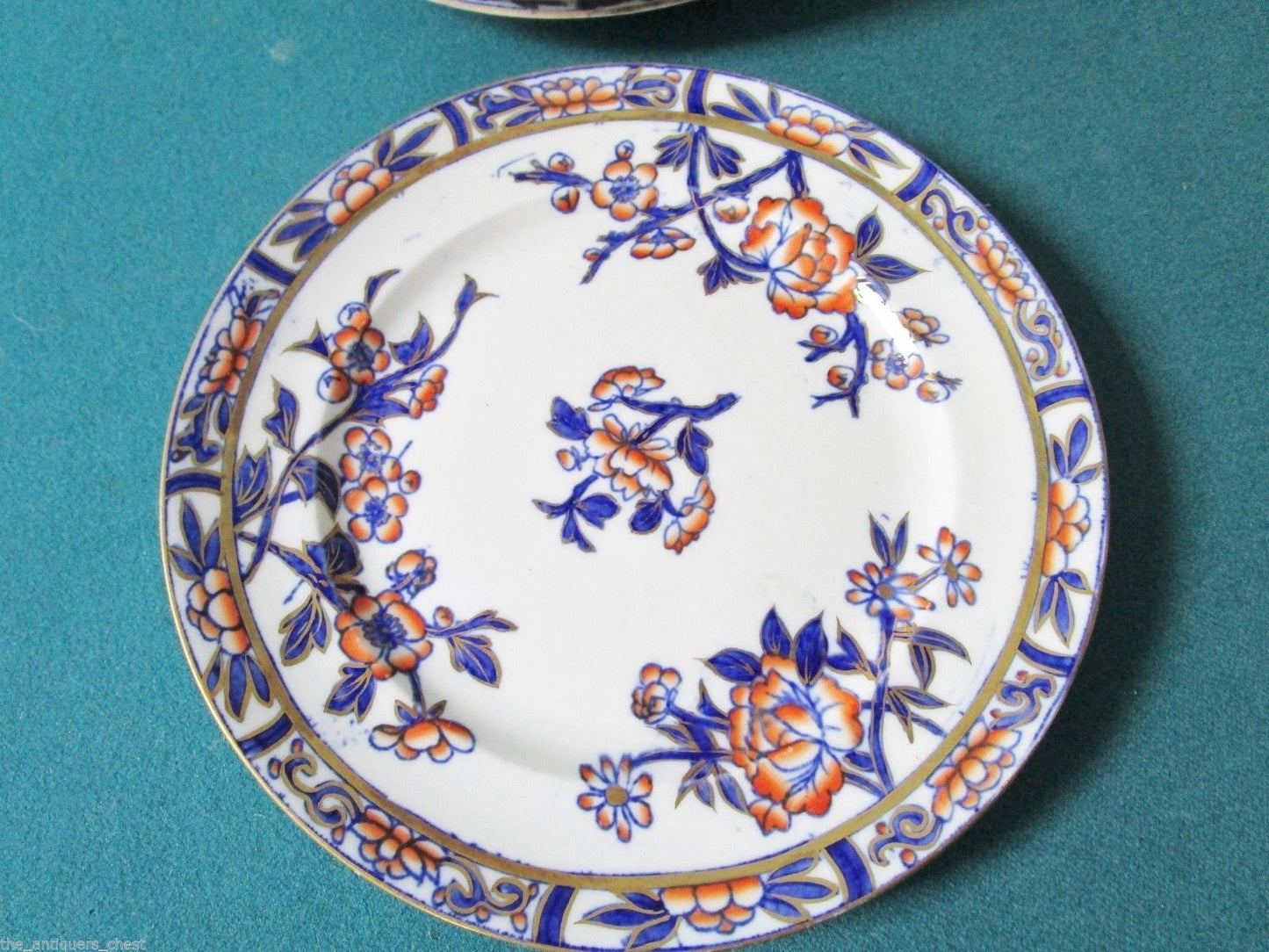 Antique c1880 E.J.D. Bodley-Jones McDuffee & Stratton china dinner plates-choice