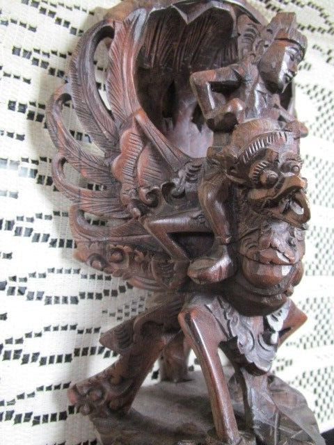 Vishnu Riding Garuda Statue from Bali