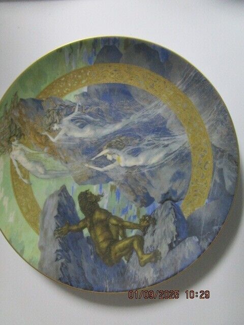 Hutschenreuther Der Ring des Nibelungen Collector's Plates set of 4^^